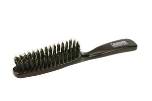 Brosse incurvée en poils de sanglier