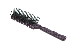 Brosse squelette perlée 7 rangs