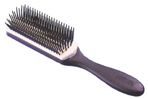 Brosse D3 Styling Denman 7 rangs bicolore