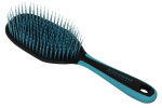 Brosse démêlante bicolore picots nylon JS (2 coloris)