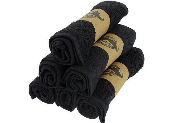 Lot de 6 serviettes barbier Pure Men Tolerance