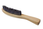 Brosse en poils de sanglier pour barbe et moustache