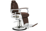 Fauteuil barbier Milwaukee marron