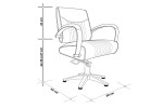 Fauteuil de coiffure Memphis noir