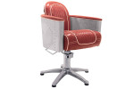 Fauteuil de coiffure Falcon rouge