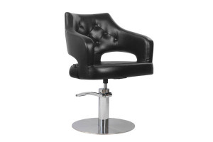 Fauteuil de coiffure Brighton noir