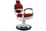 Fauteuil de coiffure Vicomte rouge