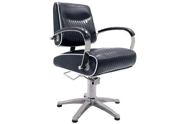 Fauteuil de coiffure Memphis noir