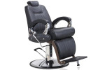 Fauteuil barbier Kingston noir