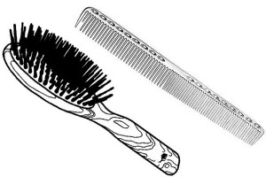 Les Brosses et Les Peignes pour la coiffure